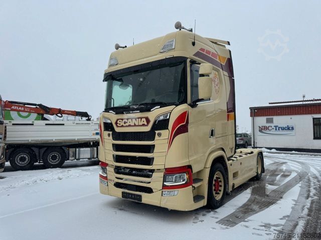 Standard SZM SCANIA S 500 * STANDKLIMA * RETARDER * 2 X TANK * TOP *