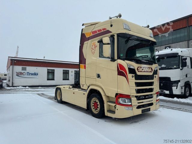 Standard SZM SCANIA S 500 * STANDKLIMA * RETARDER * 2 X TANK * TOP *