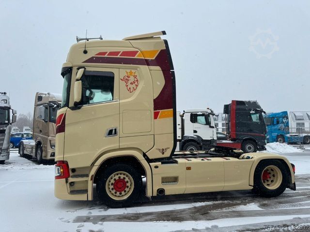 Standard SZM SCANIA S 500 * STANDKLIMA * RETARDER * 2 X TANK * TOP *