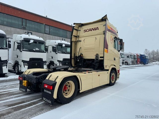 Standard SZM SCANIA S 500 * STANDKLIMA * RETARDER * 2 X TANK * TOP *