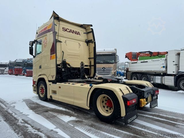 Standard SZM SCANIA S 500 * STANDKLIMA * RETARDER * 2 X TANK * TOP *