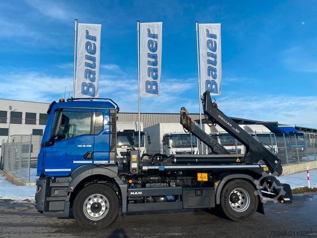 Abrollkipper MAN TGS 18.430 / Meiller Absetzkipper/Funk/nur 8 tkm