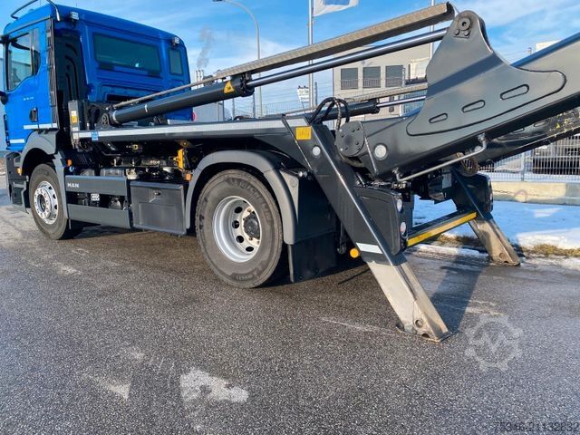 Abrollkipper MAN TGS 18.430 / Meiller Absetzkipper/Funk/nur 8 tkm