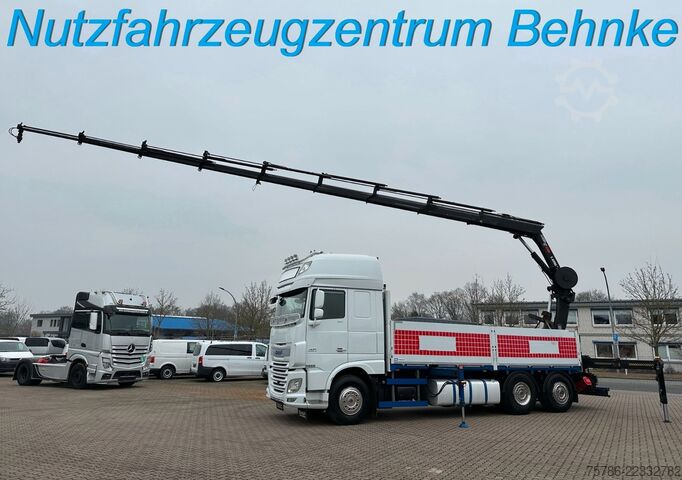 Truck mounted crane DAF XF 510 LL/ Retarder/ Hiab 262 E-8+Funk+5+6 Kreis