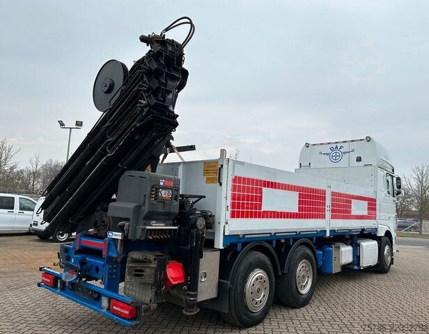 Truck mounted crane DAF XF 510 LL/ Retarder/ Hiab 262 E-8+Funk+5+6 Kreis