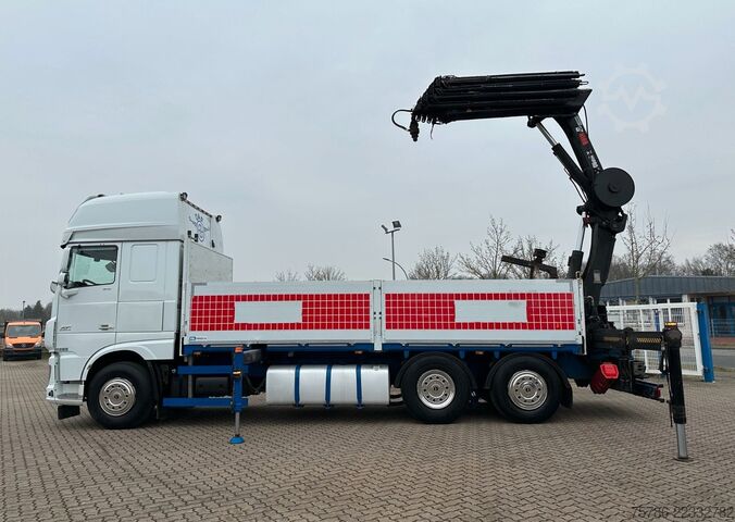 Truck mounted crane DAF XF 510 LL/ Retarder/ Hiab 262 E-8+Funk+5+6 Kreis