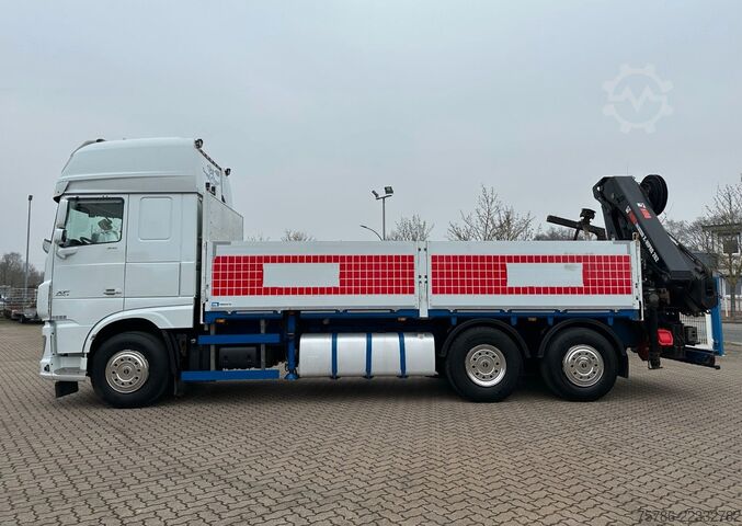 Truck mounted crane DAF XF 510 LL/ Retarder/ Hiab 262 E-8+Funk+5+6 Kreis