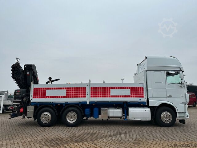 Truck mounted crane DAF XF 510 LL/ Retarder/ Hiab 262 E-8+Funk+5+6 Kreis