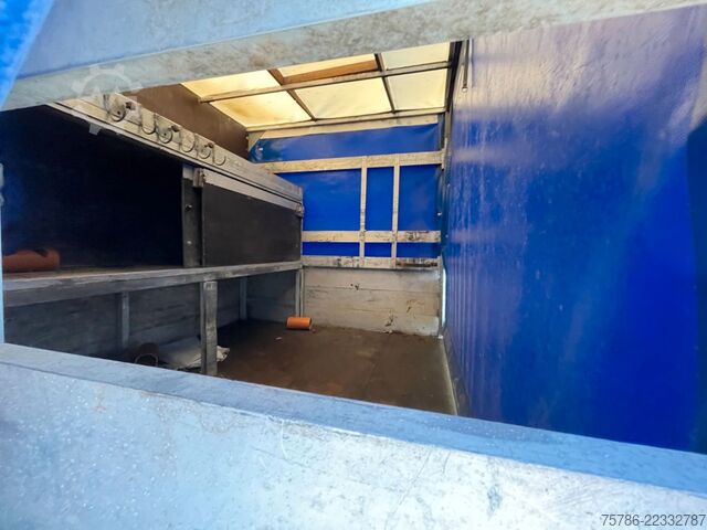 Curtain sider van MAN TGL 8.210 BB Pritsche/ 2xAHK+Öl/ NL  2.9t
