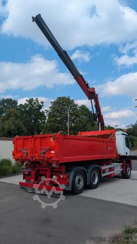 Tipper truck MERCEDES-BENZ Arocs 2532 Kipper Bordmatik KRAN lift/lenk