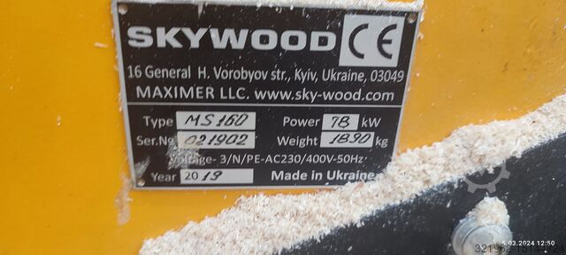 Sägewerk und Multiblade mit Beschickern Skywood SD -460