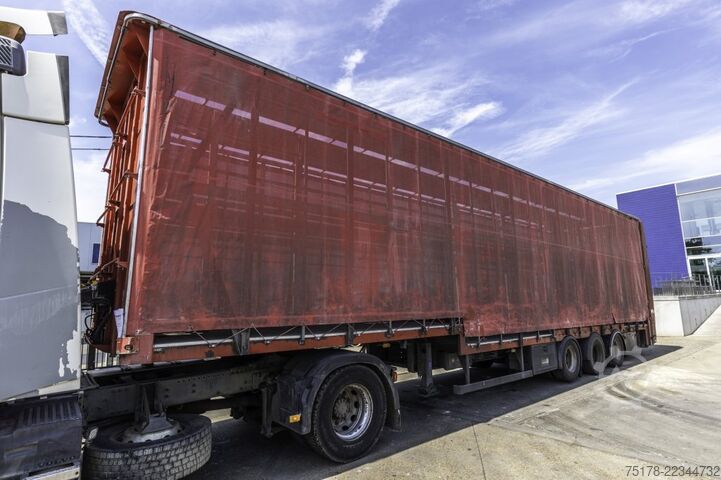 Tarpaulin LECITRAILER CUELLO CISNE 3E-RD+DOUBLE ETAGE+DHOLLANDIA 2TON