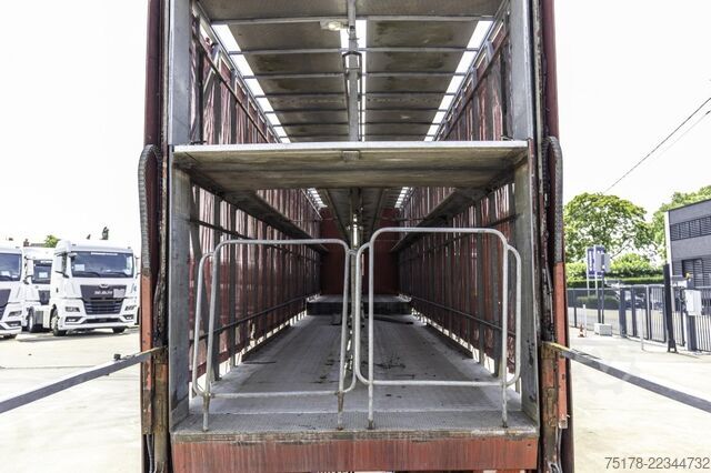 Tarpaulin LECITRAILER CUELLO CISNE 3E-RD+DOUBLE ETAGE+DHOLLANDIA 2TON