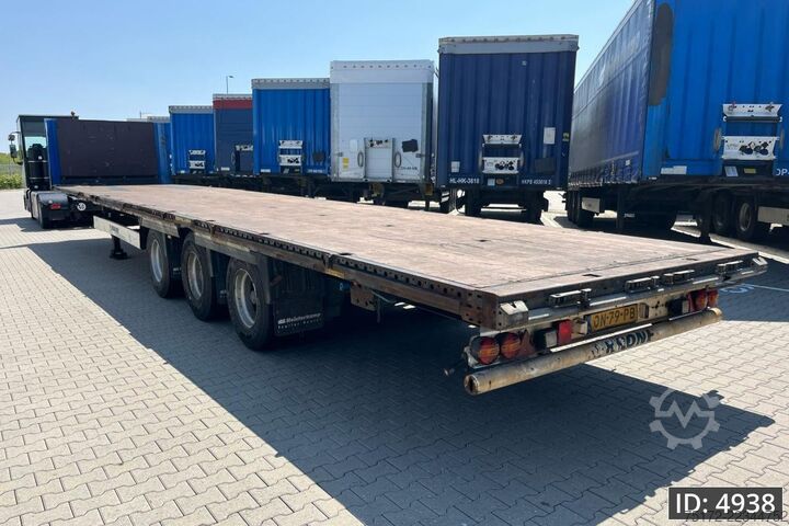 Platform trailer Krone SD Mega / Drum brakes