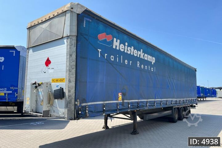 Platform trailer Krone SD Mega / Drum brakes
