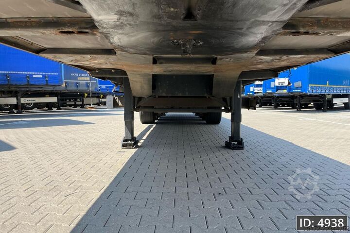 Platform trailer Krone SD Mega / Drum brakes