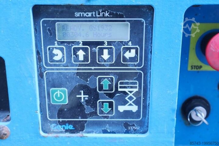 Scherenhebebühne Genie GS1932 Electric, Working Height 7.8 m, 227kg Capac