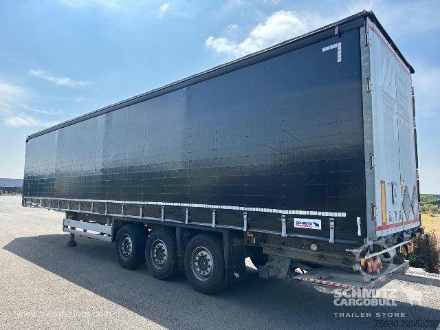 Auflieger mit Pritsche & Plane Schmitz Cargobull Semitrailer Curtainsider Standard Hayon