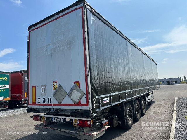 Auflieger mit Pritsche & Plane Schmitz Cargobull Semitrailer Curtainsider Standard Hayon