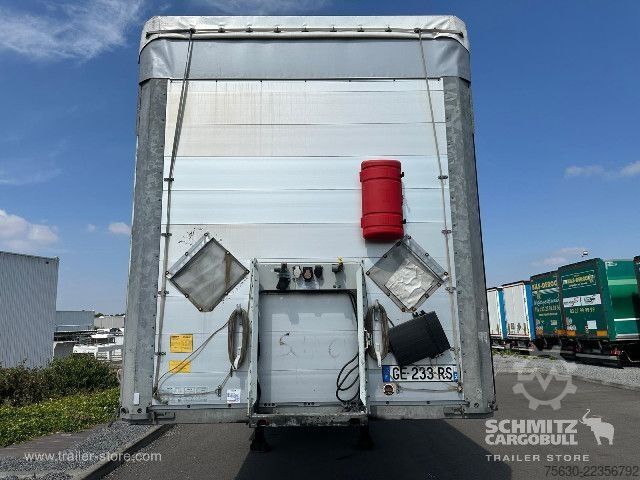 Auflieger mit Pritsche & Plane Schmitz Cargobull Semitrailer Curtainsider Standard Hayon
