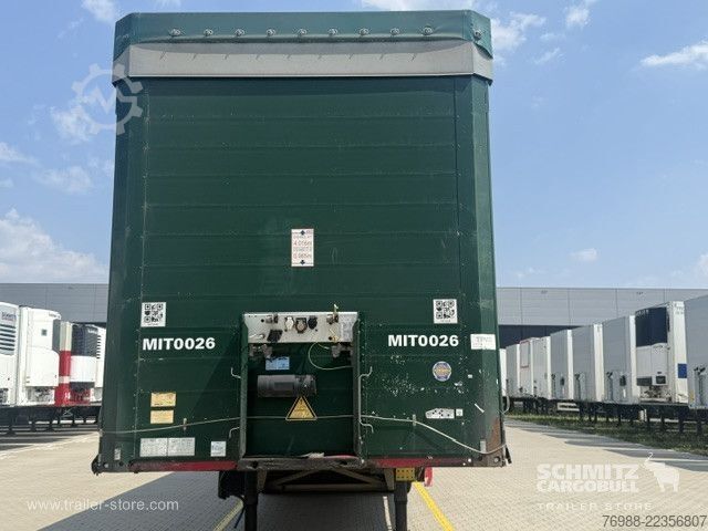 Auflieger mit Pritsche & Plane Schmitz Cargobull Curtainsider Mega
