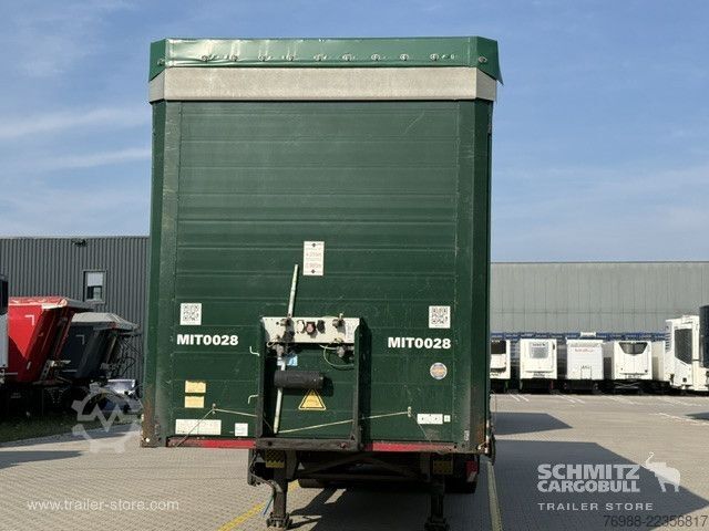Auflieger mit Pritsche & Plane Schmitz Cargobull Curtainsider Mega
