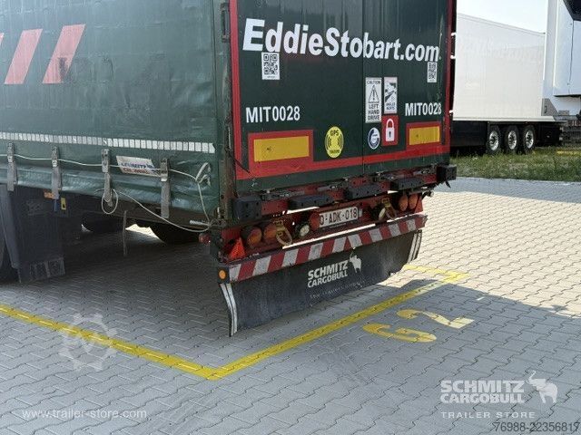 Auflieger mit Pritsche & Plane Schmitz Cargobull Curtainsider Mega