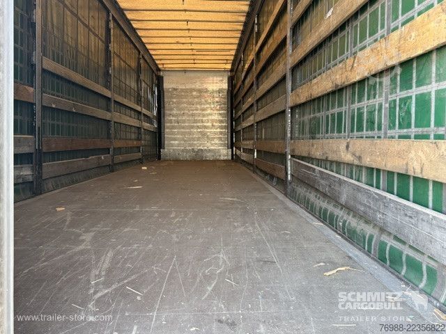 Auflieger mit Pritsche & Plane Schmitz Cargobull Curtainsider Mega