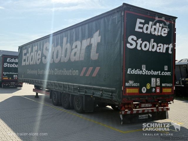 Auflieger mit Pritsche & Plane Schmitz Cargobull Curtainsider Mega