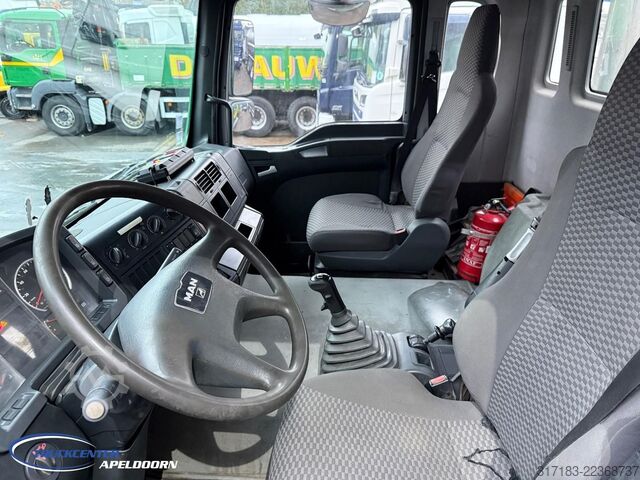 Tipper with crane MAN TGA 26.390 6x4, Handgeschakeld, HIAB 144 E-4 Ra...