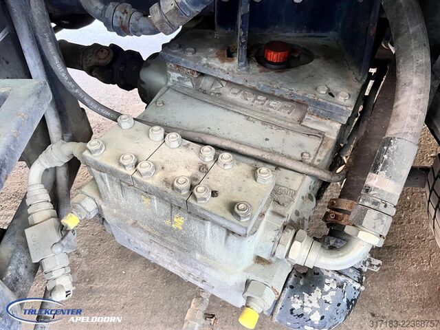 Vacuum truck DAF AS85XC Inox tank ADR, Euro 2, Reduction axle