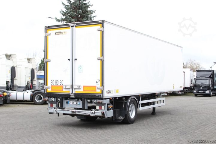 Semitrailer Rohr 1-Achs   CV 1950 Bi-Multi-Temp. LBW TW Strom