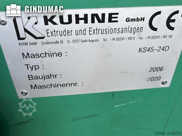 Doppelschneckenextruder KUHNE KS45-24D