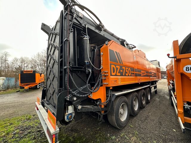 Einwellenzerkleinerer Doppstadt DZ 750 Kombi 2 in 1