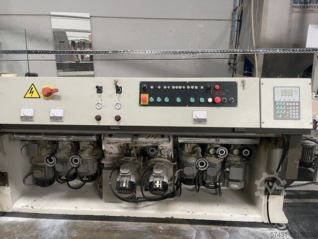 Vertikale Glas-Kantenbearbeitungsmaschine ANGELO SCHIATTI FPS 20 RS B