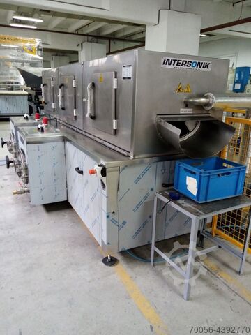 Spiral Tunnel Type Parts Washer INTERSONIK HELIWASH