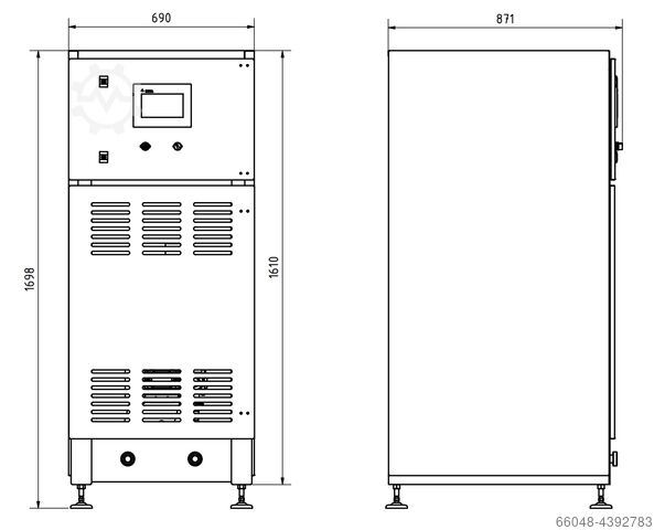 MPAD 700 DIESEL PASTEURIZER Maurer Gép MPAD 700