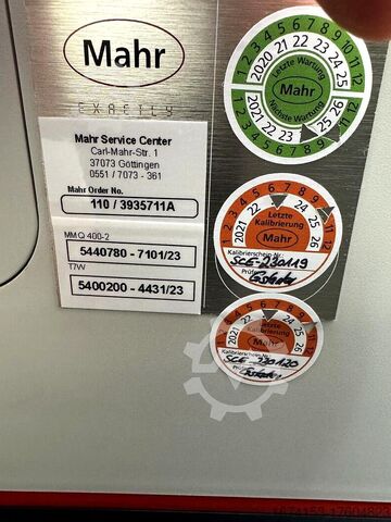 Coordinate measuring machine MAHR MMQ 400-2