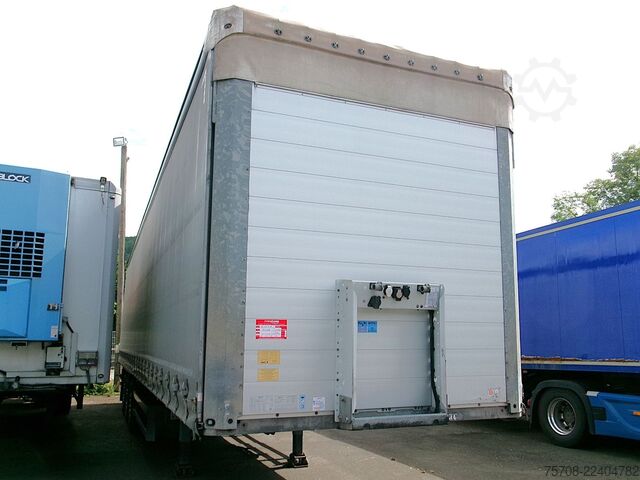Open semitrailer with tarp SCHMITZ CARGOBULL SpeedCurtain 2in1*Alu*Verzinkt*Lift*Edscha*Zert.