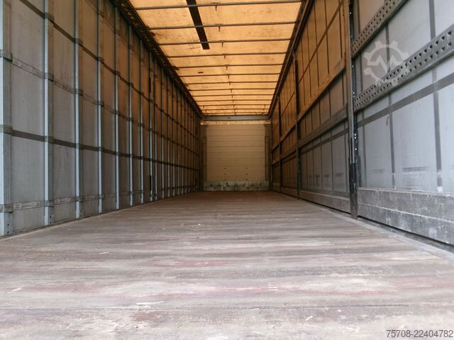 Open semitrailer with tarp SCHMITZ CARGOBULL SpeedCurtain 2in1*Alu*Verzinkt*Lift*Edscha*Zert.