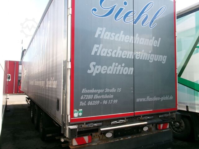 Open semitrailer with tarp ORTEN 3-Achs SafeServer*SAF*Lift*Edscha*zertifiziert