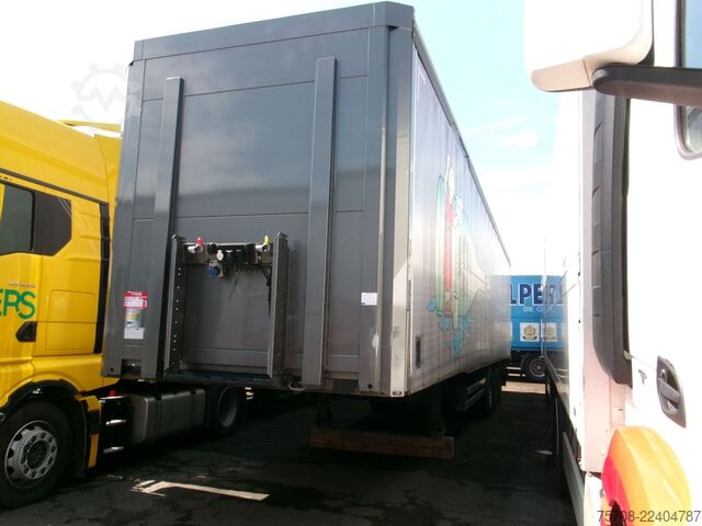Open semitrailer with tarp ORTEN 3-Achs SafeServer*SAF*Lift*Edscha*zertifiziert