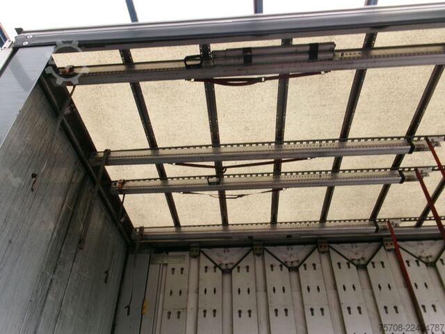 Open semitrailer with tarp ORTEN 3-Achs SafeServer*SAF*Lift*Edscha*zertifiziert