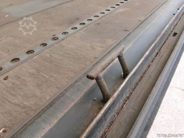 Open semitrailer with tarp ORTEN 3-Achs SafeServer*SAF*Lift*Edscha*zertifiziert