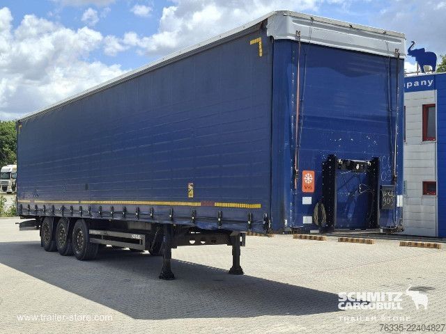 Open semitrailer with tarp Kögel Curtainsider Mega