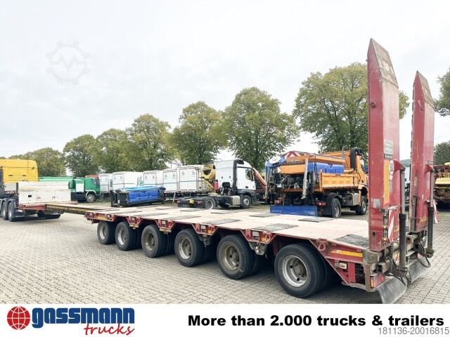 Tieflader-Sattelauflieger Goldhofer STZ-L 6-67/80 A, 6 Achsen, 86.000kg Ges.-Gew.