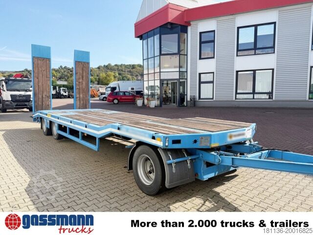 Low loader trailer  Scorpion 3-Achs Tiefladeanhänger, Liftachse,