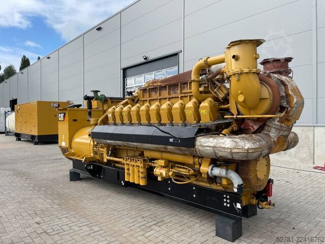Generator set CAT G3520 - 2.150 kVA Used Gas Generator - DPX-12668