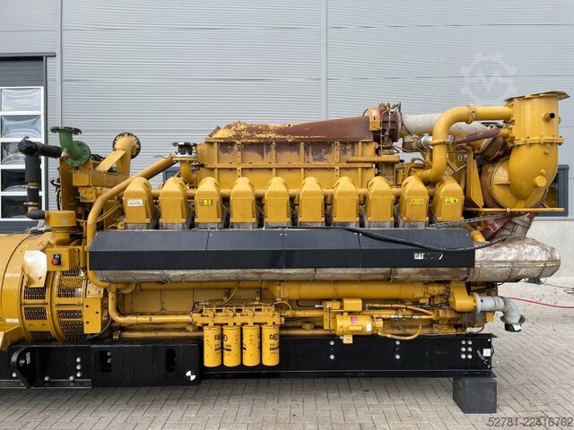Generator set CAT G3520 - 2.150 kVA Used Gas Generator - DPX-12668