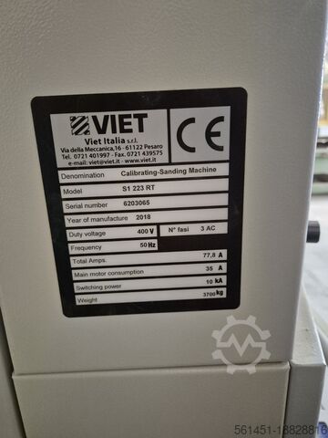 Biesse S1 wide belt sander Viet S1